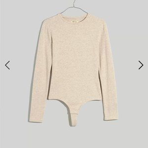 Crewneck Thong Bodysuit